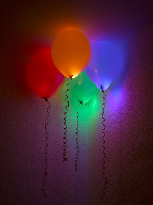Светящиеся воздушные шары. Караганда.